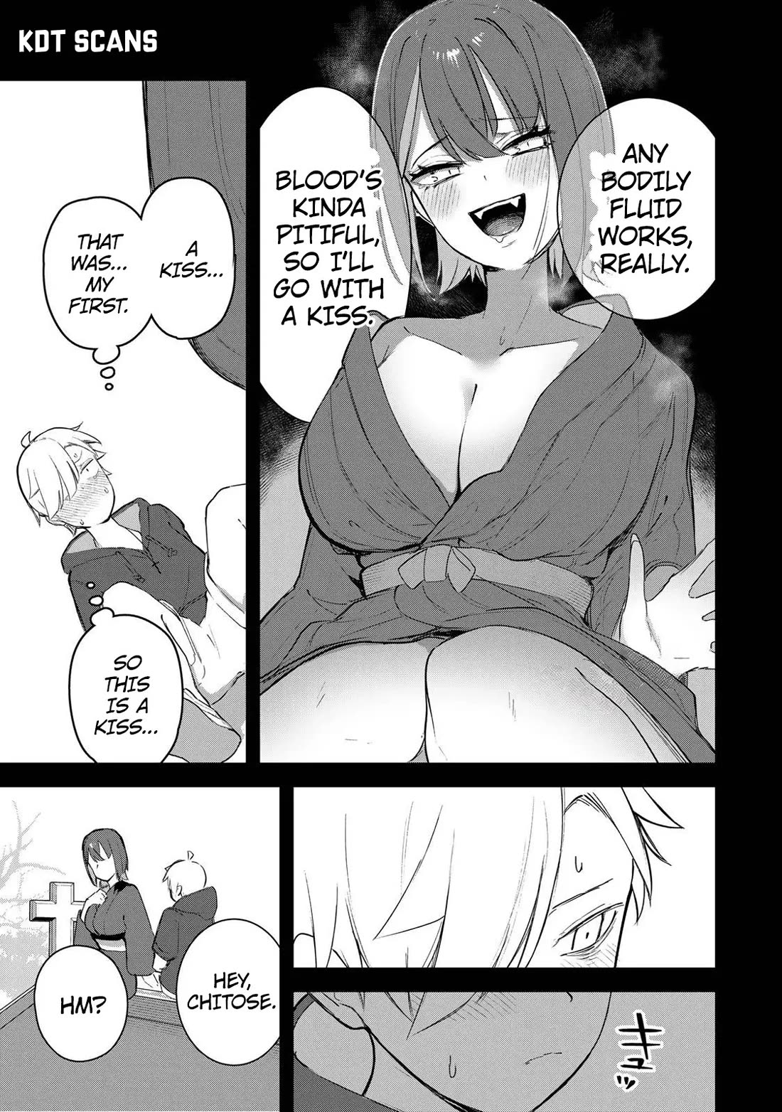 Vampire-san Wants Her (Man's) Blood Taken chapter 6 page 16