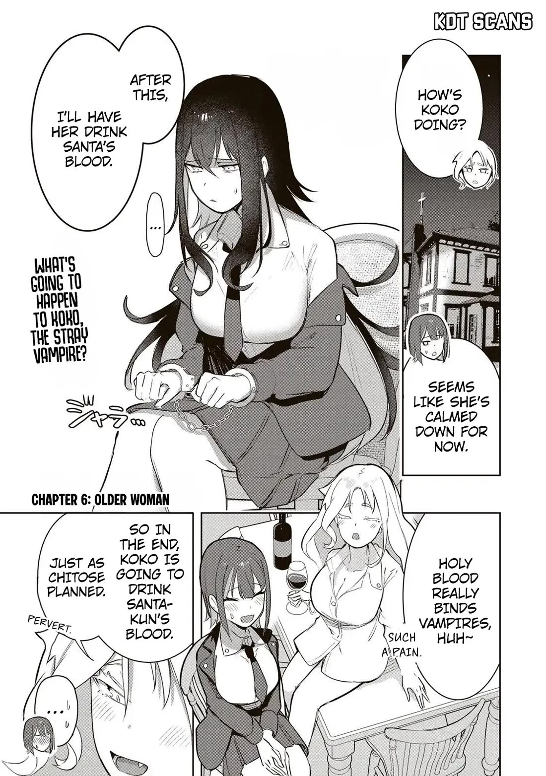 Vampire-san Wants Her (Man's) Blood Taken chapter 6 page 2