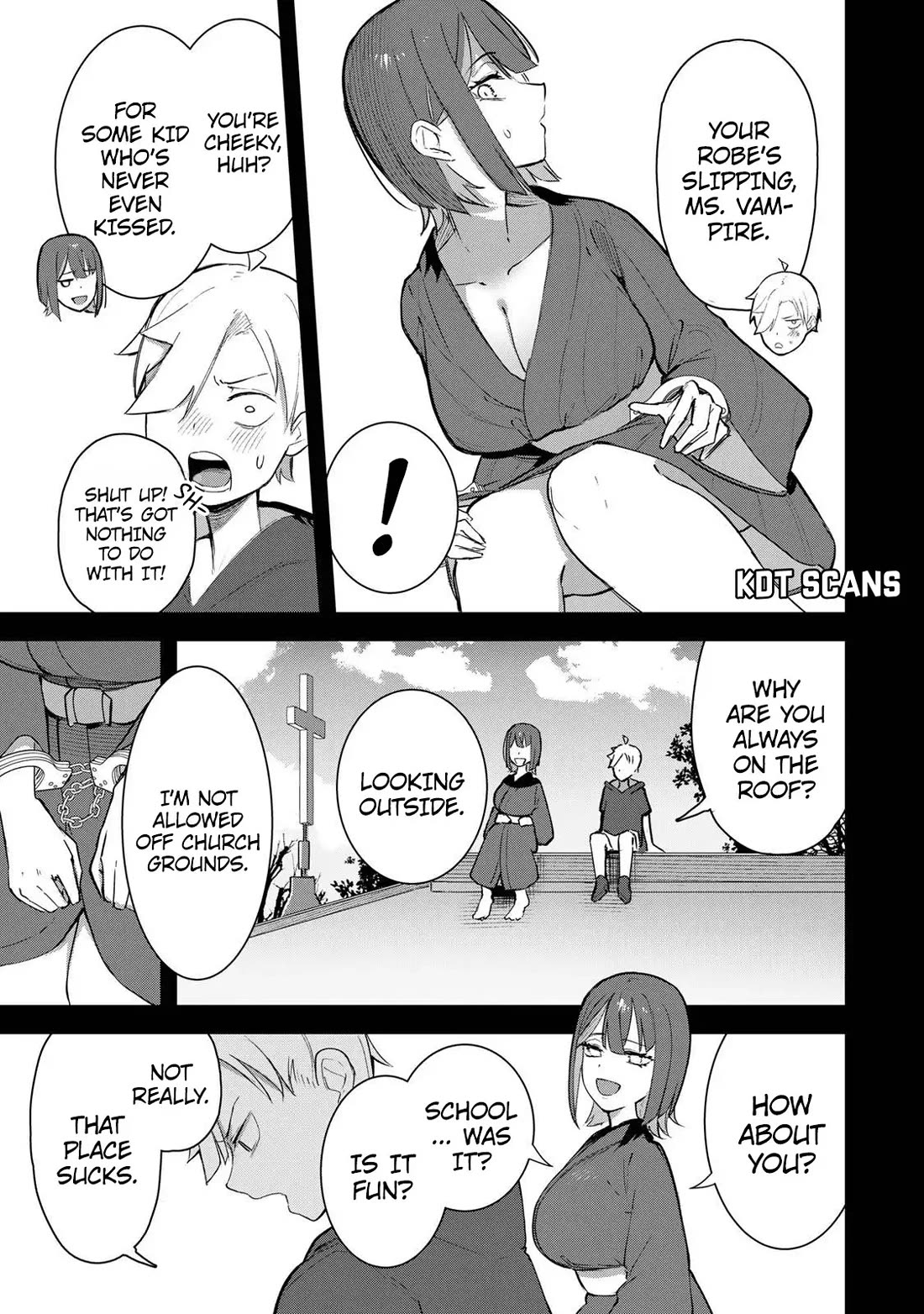 Vampire-san Wants Her (Man's) Blood Taken chapter 6 page 8