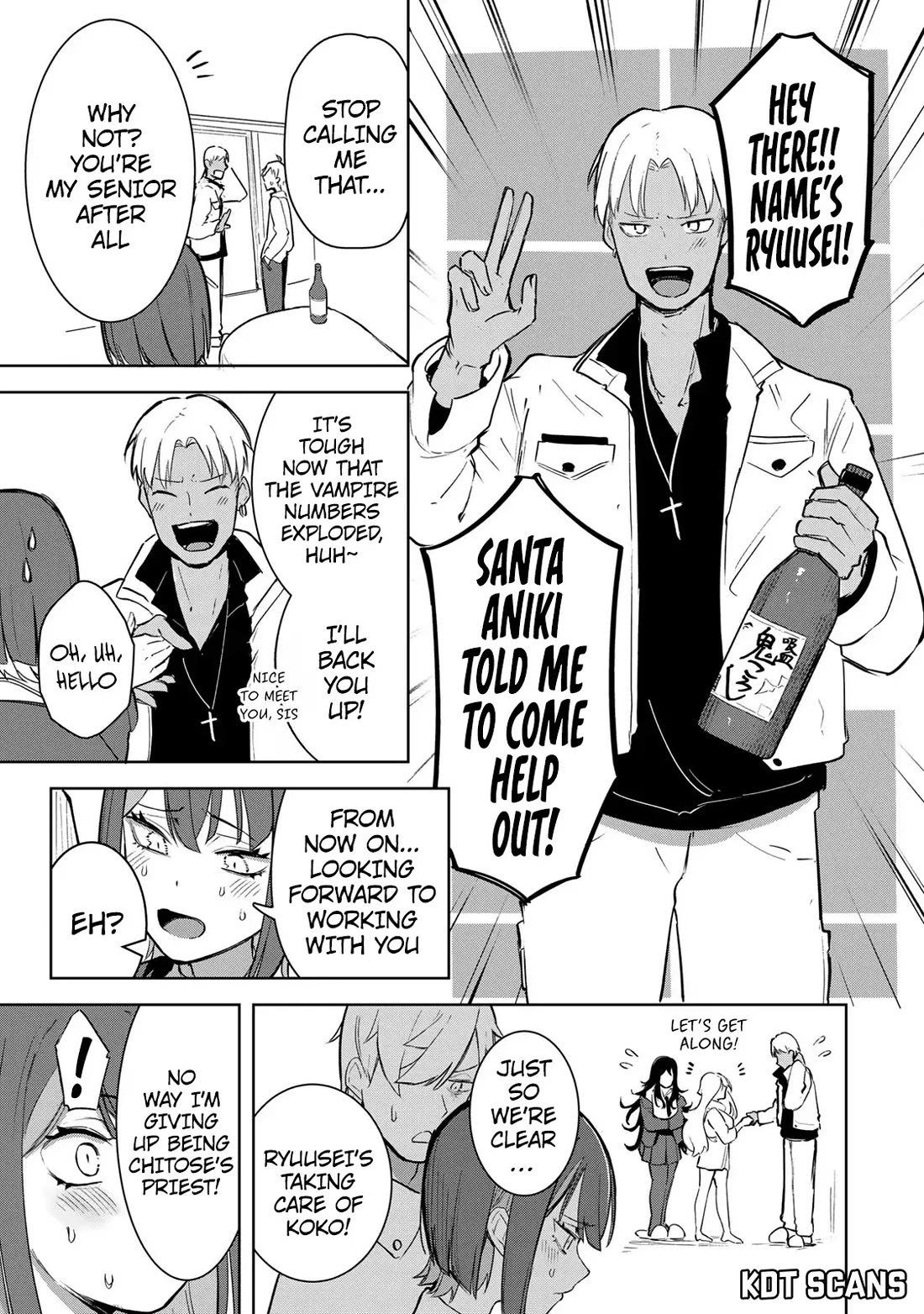 Vampire-san Wants Her (Man's) Blood Taken chapter 7 page 18