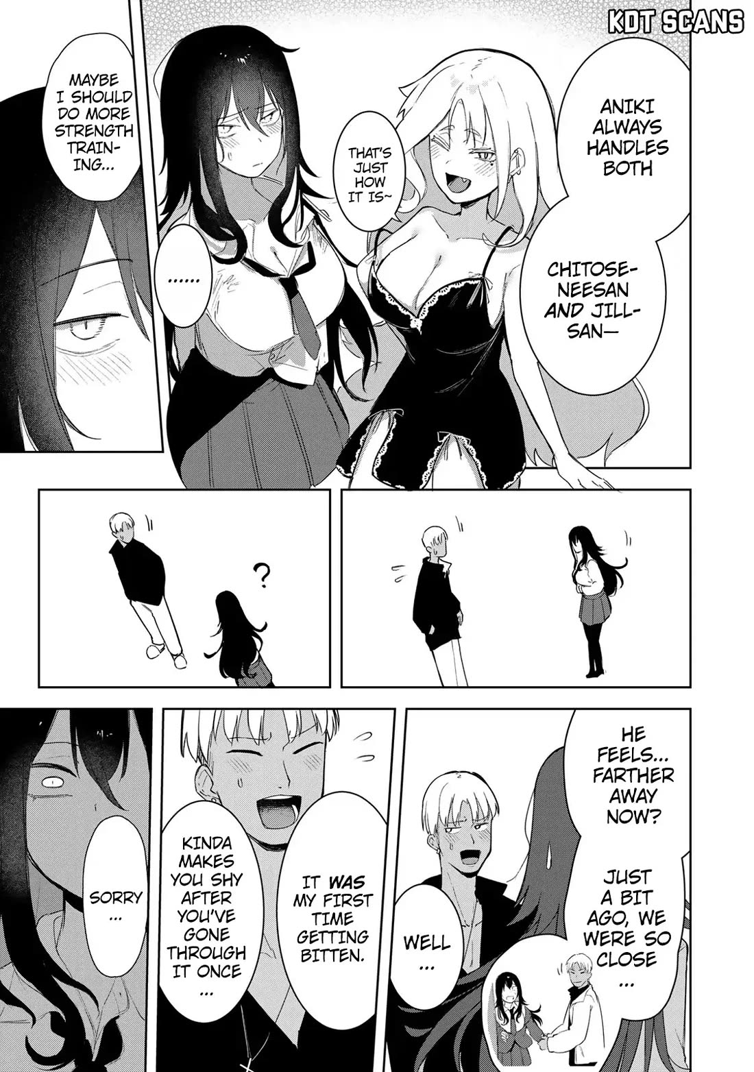 Vampire-san Wants Her (Man's) Blood Taken chapter 8 page 12