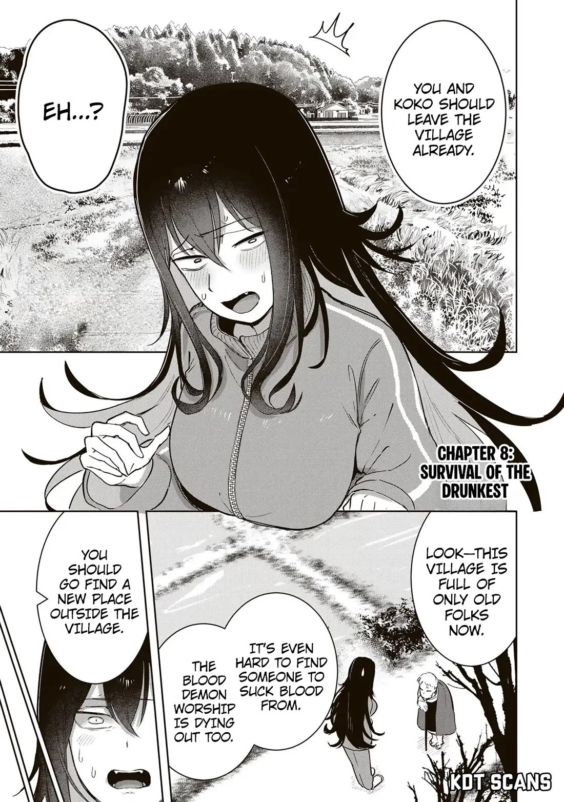 Vampire-san Wants Her (Man's) Blood Taken chapter 8 page 2