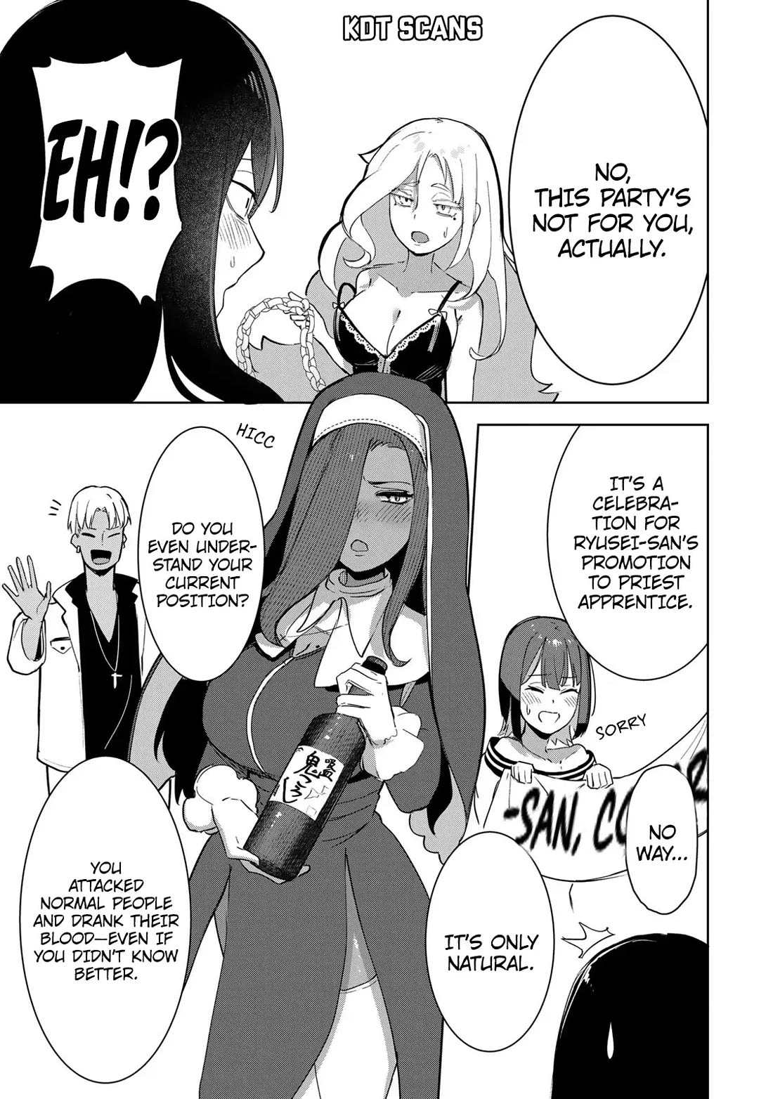 Vampire-san Wants Her (Man's) Blood Taken chapter 8 page 4