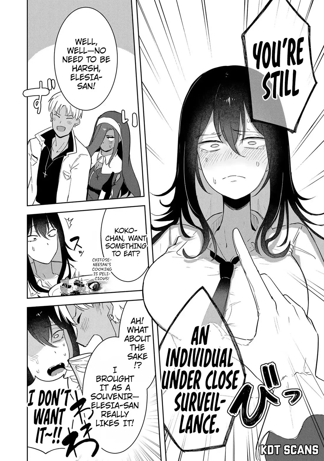 Vampire-san Wants Her (Man's) Blood Taken chapter 8 page 5