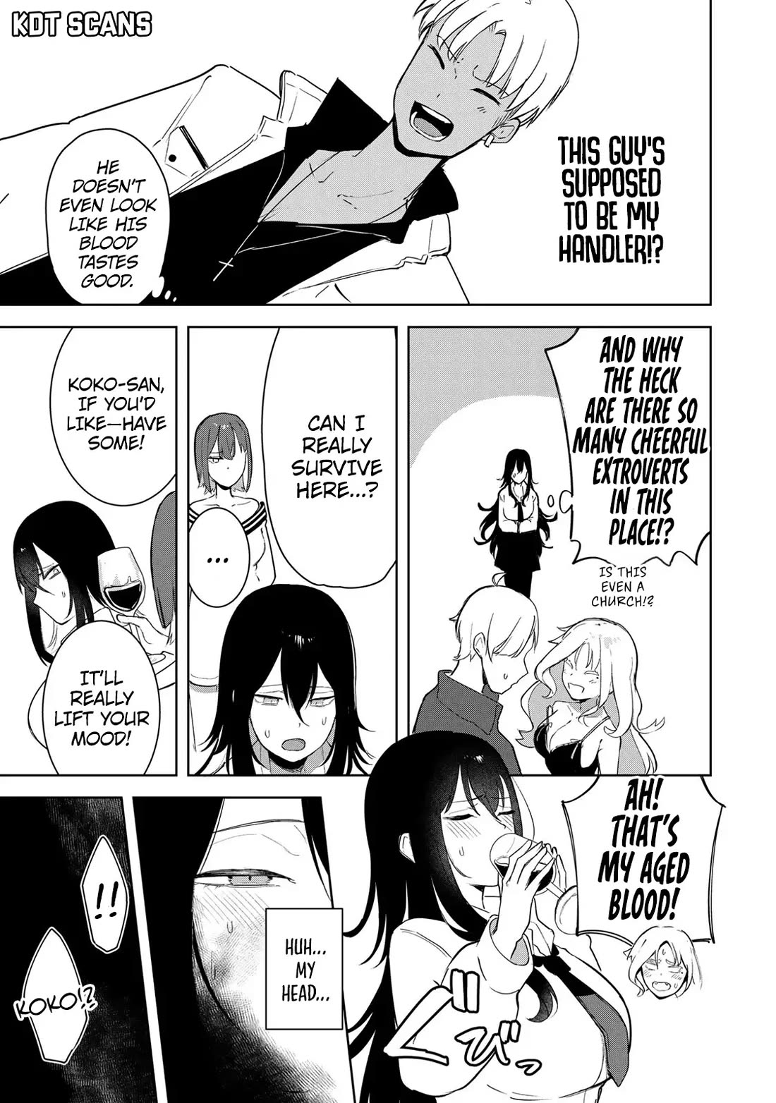 Vampire-san Wants Her (Man's) Blood Taken chapter 8 page 6