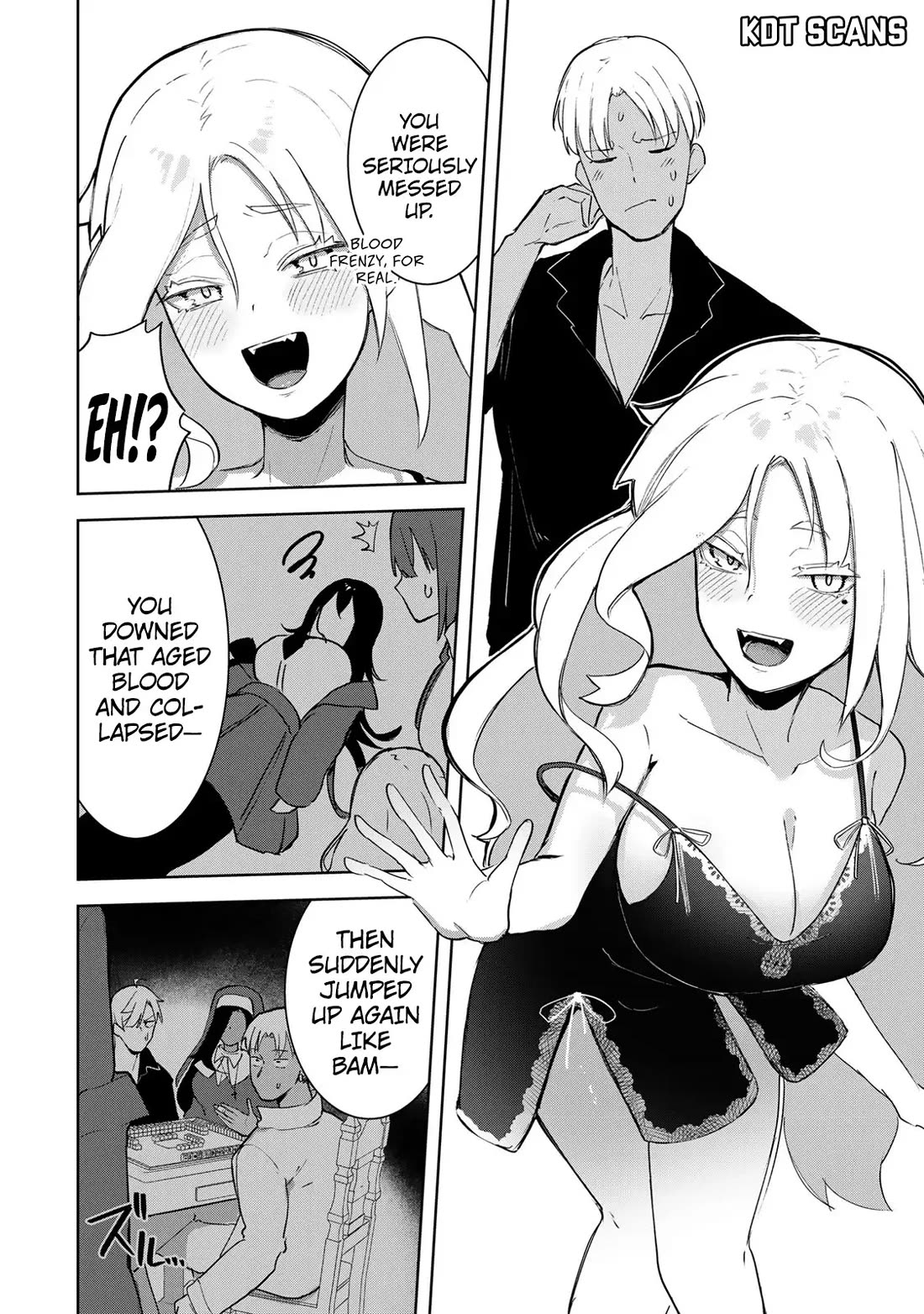 Vampire-san Wants Her (Man's) Blood Taken chapter 8 page 9