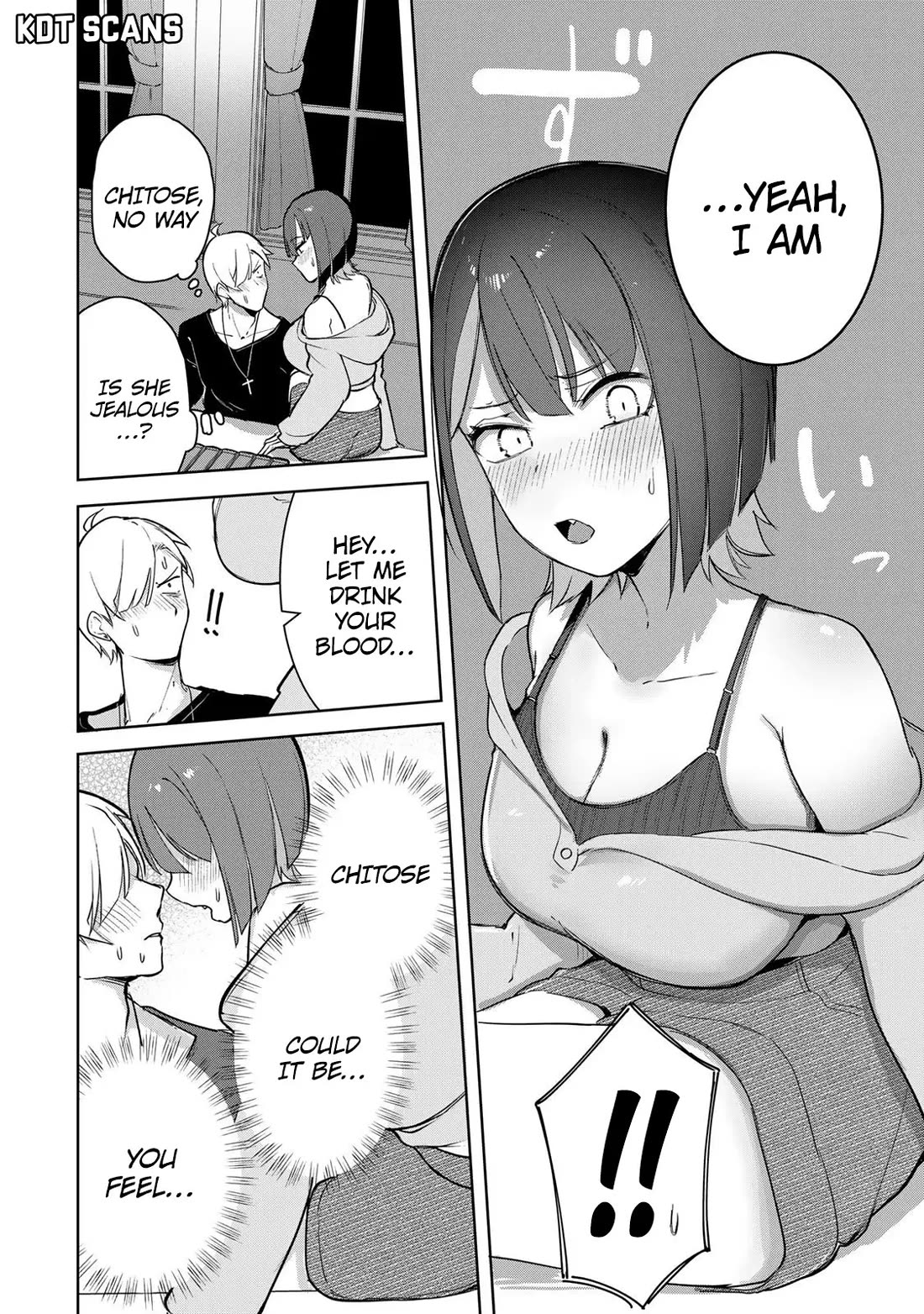 Vampire-san Wants Her (Man's) Blood Taken chapter 9 page 13