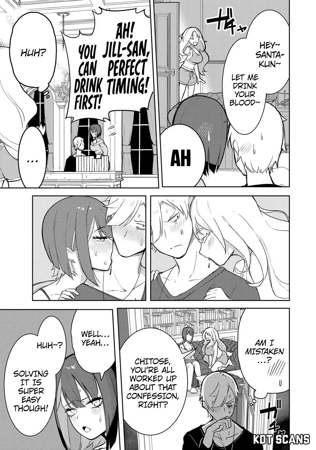 Vampire-san Wants Her (Man's) Blood Taken chapter 9 page 14