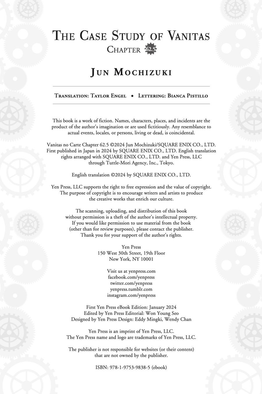 Vanitas no Carte chapter 62.5 page 22