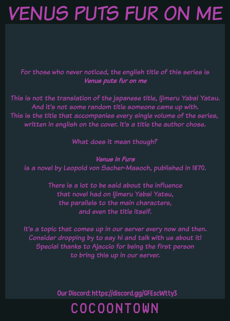 Venus Puts Fur on Me. chapter 91 page 22