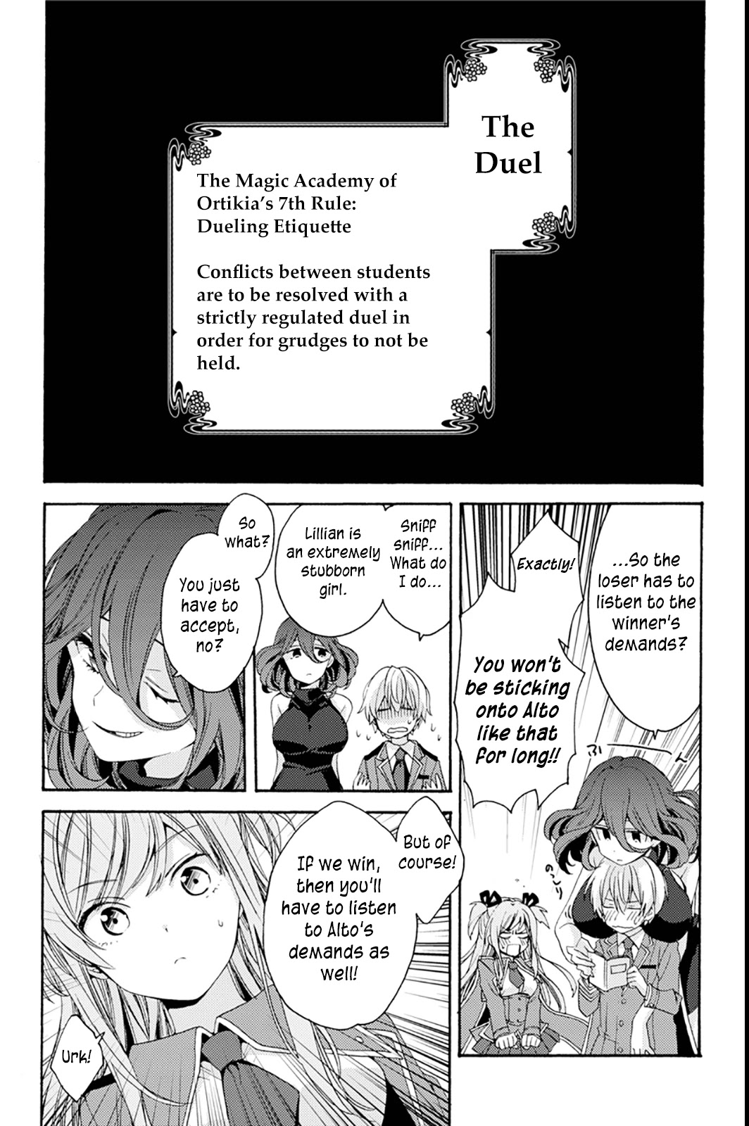 Vermeil in Gold - A Magician Pushes Through the Magical World With the Strongest Disaster chapter 0 page 36