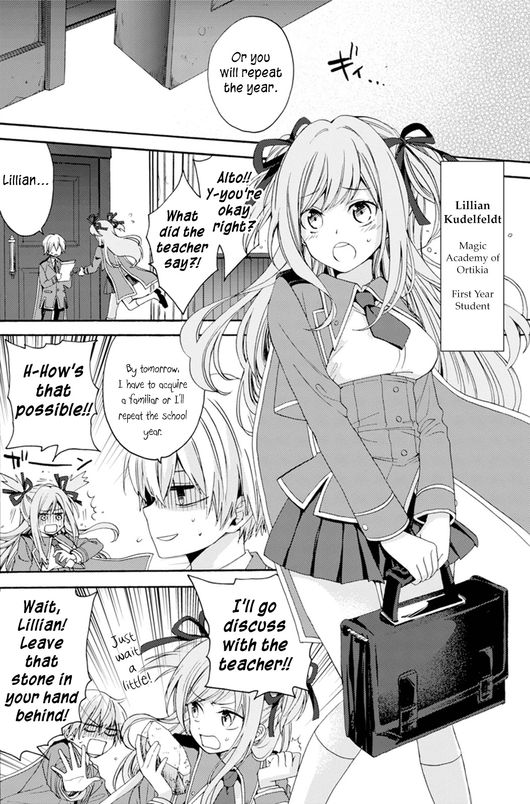 Vermeil in Gold - A Magician Pushes Through the Magical World With the Strongest Disaster chapter 0 page 5