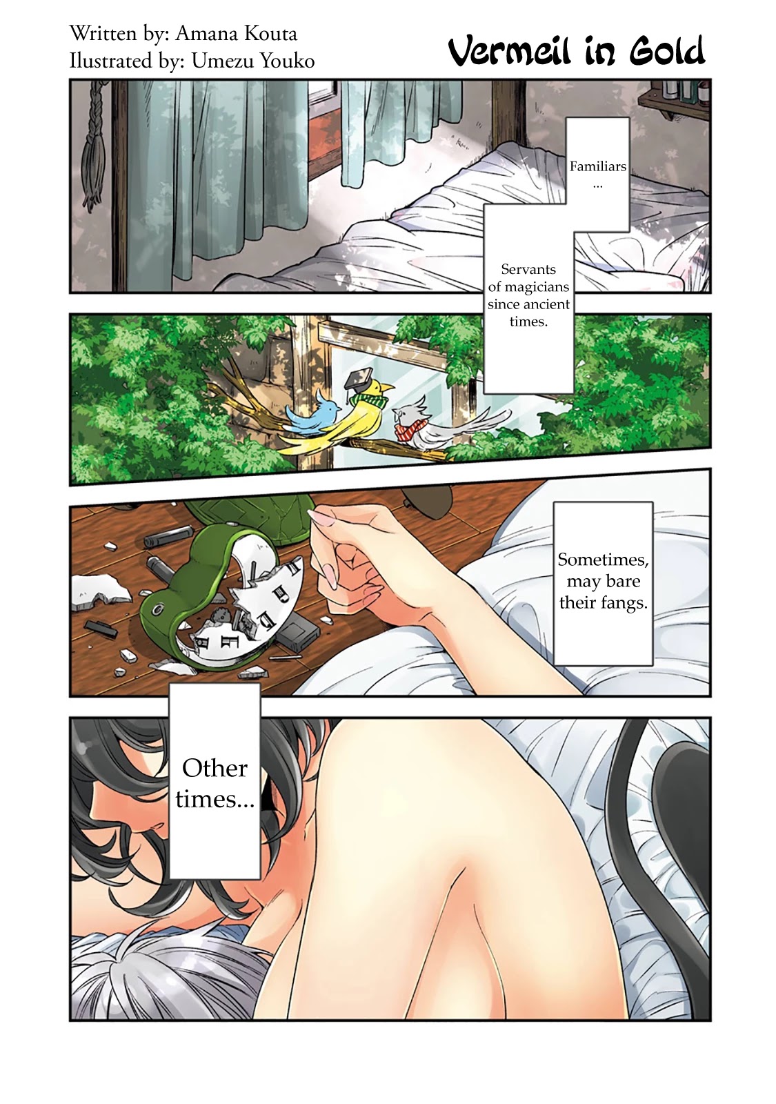 Vermeil in Gold - A Magician Pushes Through the Magical World With the Strongest Disaster chapter 1.1 page 1