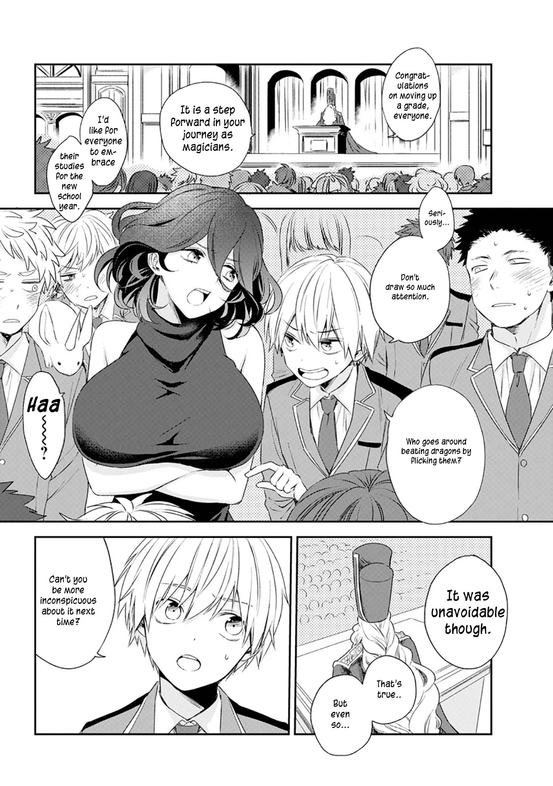 Vermeil in Gold - A Magician Pushes Through the Magical World With the Strongest Disaster chapter 1.1 page 10