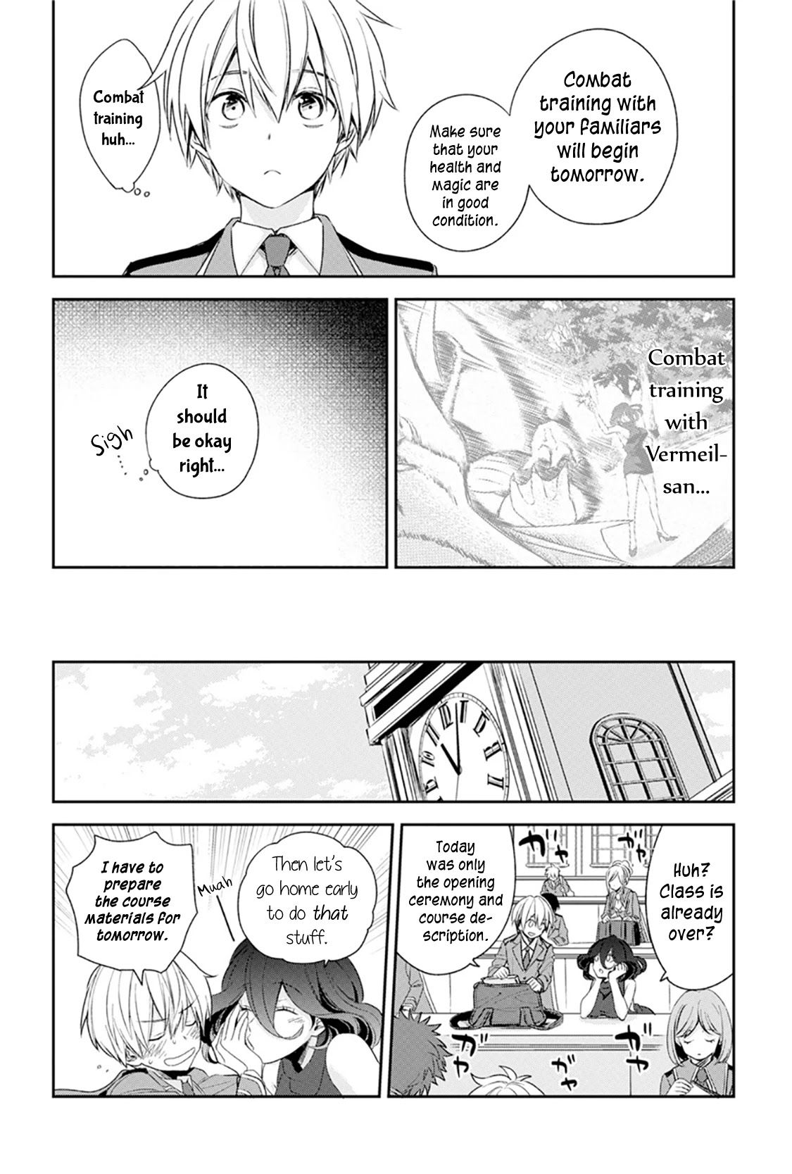 Vermeil in Gold - A Magician Pushes Through the Magical World With the Strongest Disaster chapter 1.1 page 14