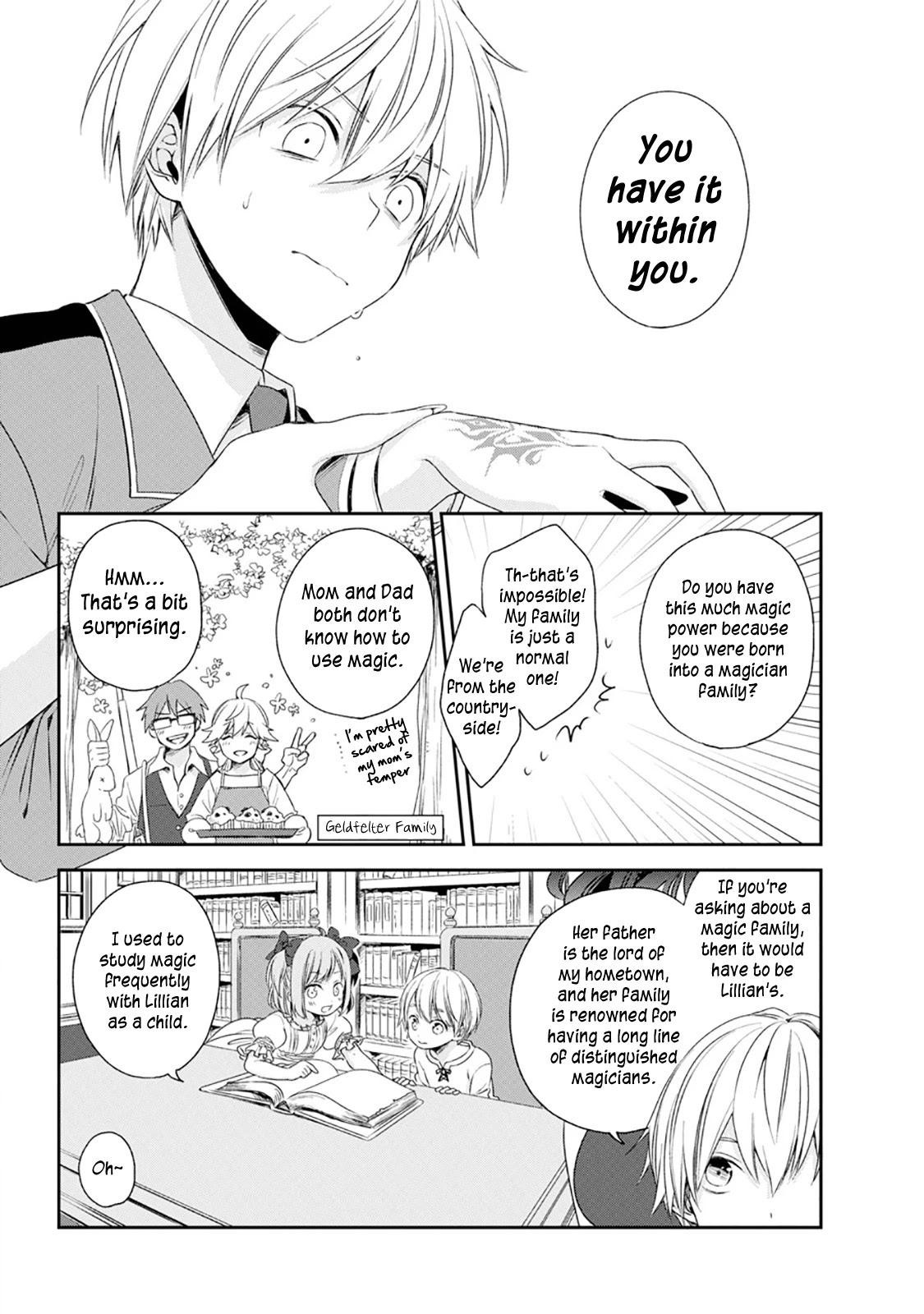 Vermeil in Gold - A Magician Pushes Through the Magical World With the Strongest Disaster chapter 1.1 page 24