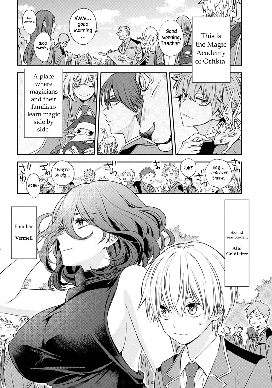 Vermeil in Gold - A Magician Pushes Through the Magical World With the Strongest Disaster chapter 1.1 page 6