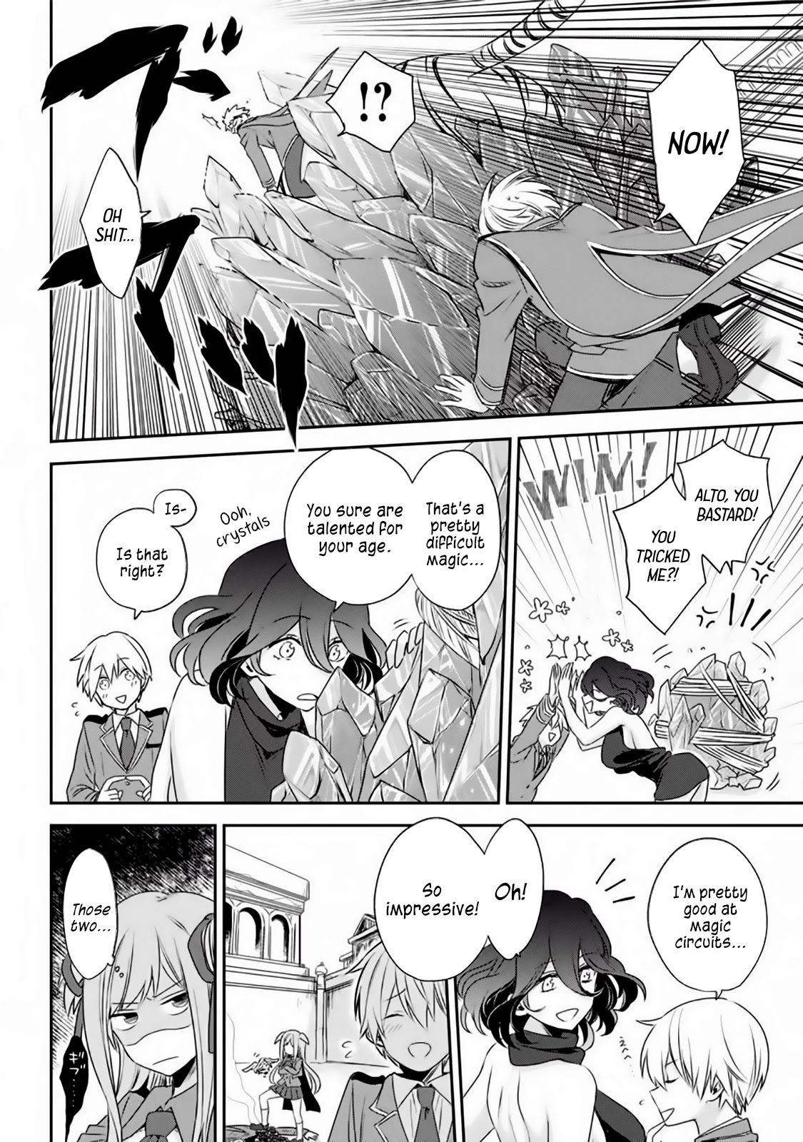 Vermeil in Gold - A Magician Pushes Through the Magical World With the Strongest Disaster chapter 1.2 page 4