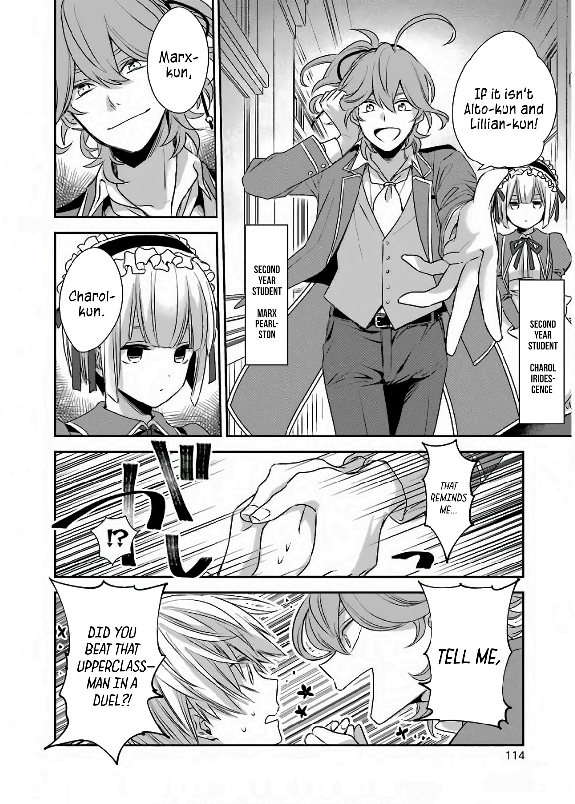 Vermeil in Gold - A Magician Pushes Through the Magical World With the Strongest Disaster chapter 2.1 page 10