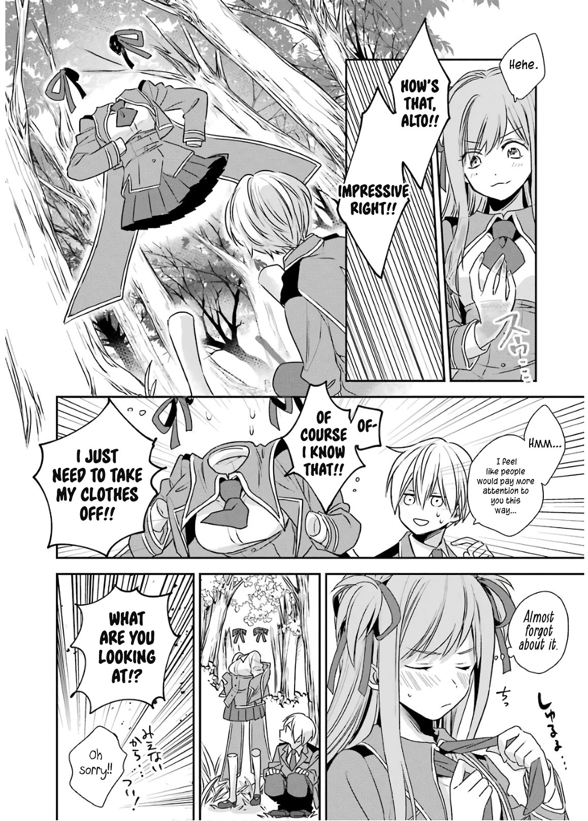 Vermeil in Gold - A Magician Pushes Through the Magical World With the Strongest Disaster chapter 2.2 page 1