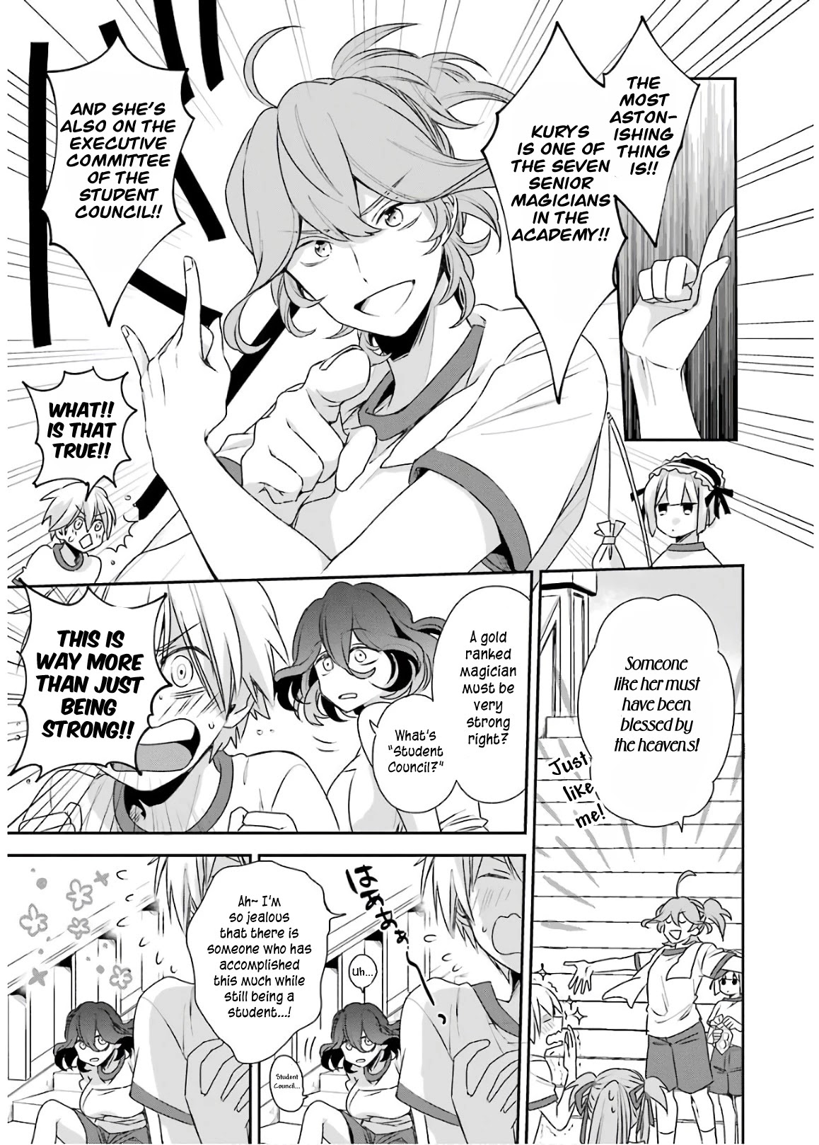 Vermeil in Gold - A Magician Pushes Through the Magical World With the Strongest Disaster chapter 3.1 page 13