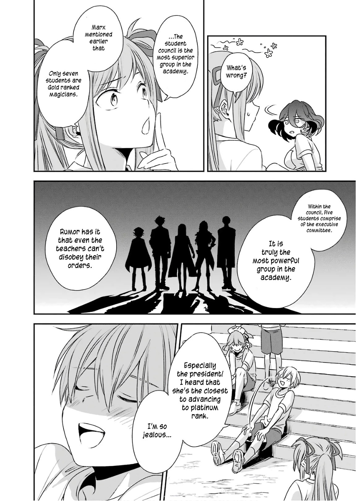 Vermeil in Gold - A Magician Pushes Through the Magical World With the Strongest Disaster chapter 3.1 page 14