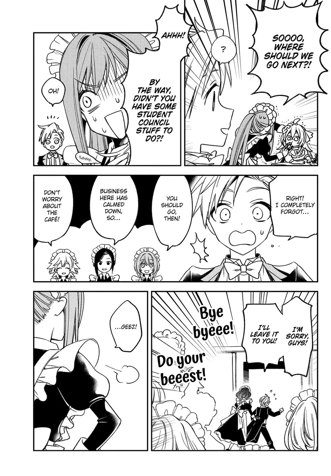 Vermeil in Gold - A Magician Pushes Through the Magical World With the Strongest Disaster chapter 35 page 3