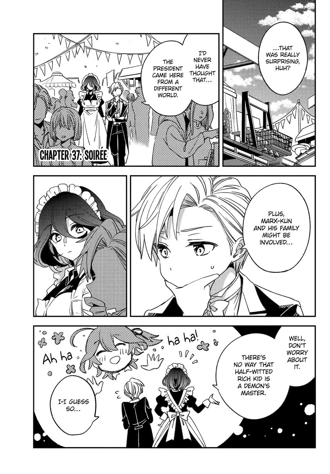 Vermeil in Gold - A Magician Pushes Through the Magical World With the Strongest Disaster chapter 37 page 1