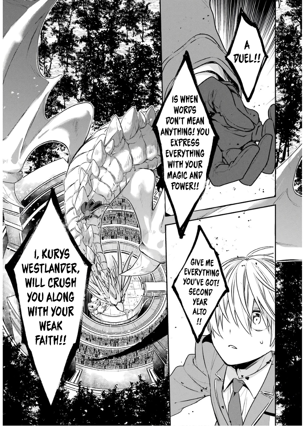 Vermeil in Gold - A Magician Pushes Through the Magical World With the Strongest Disaster chapter 4.1 page 26