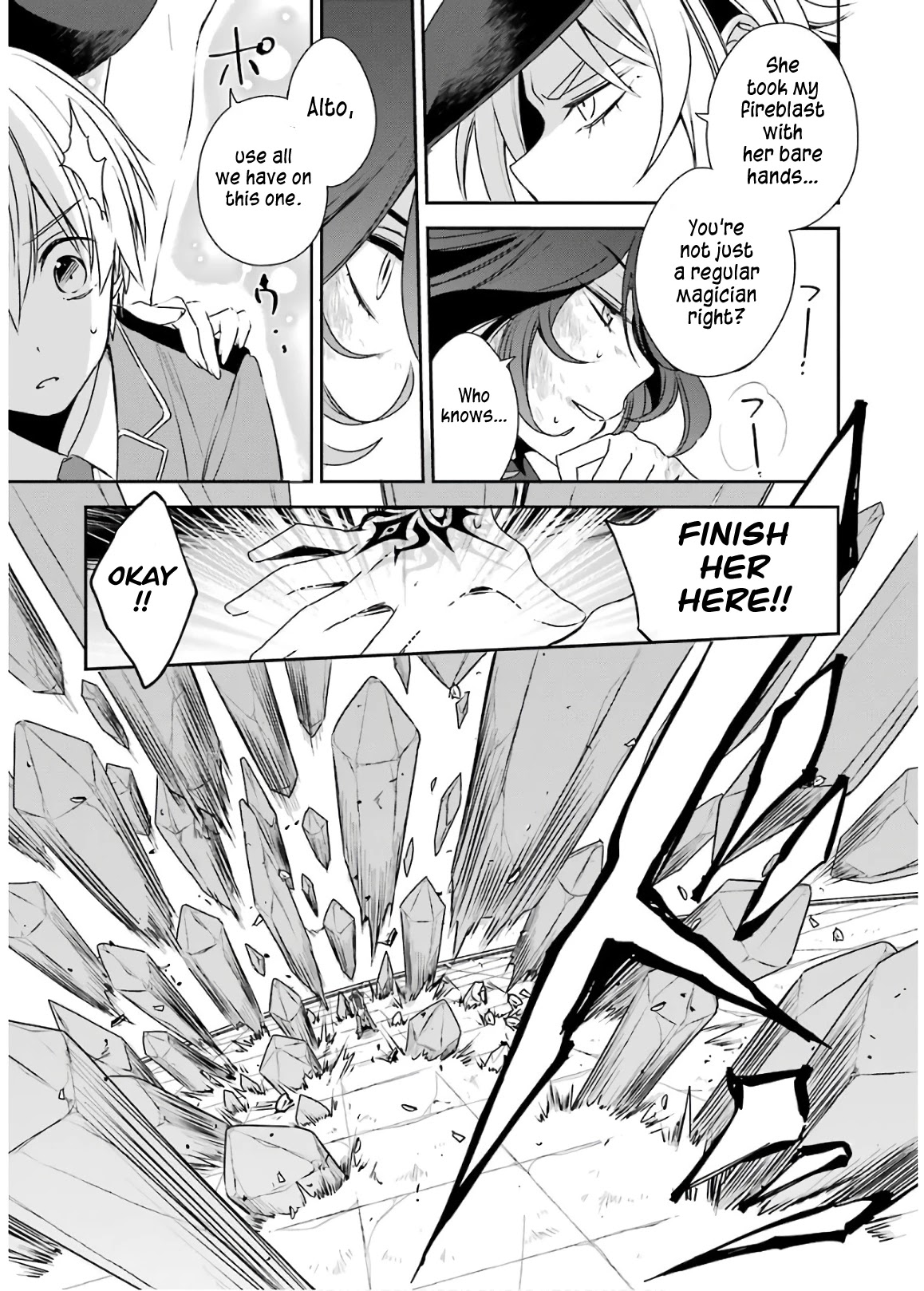 Vermeil in Gold - A Magician Pushes Through the Magical World With the Strongest Disaster chapter 4.1 page 9