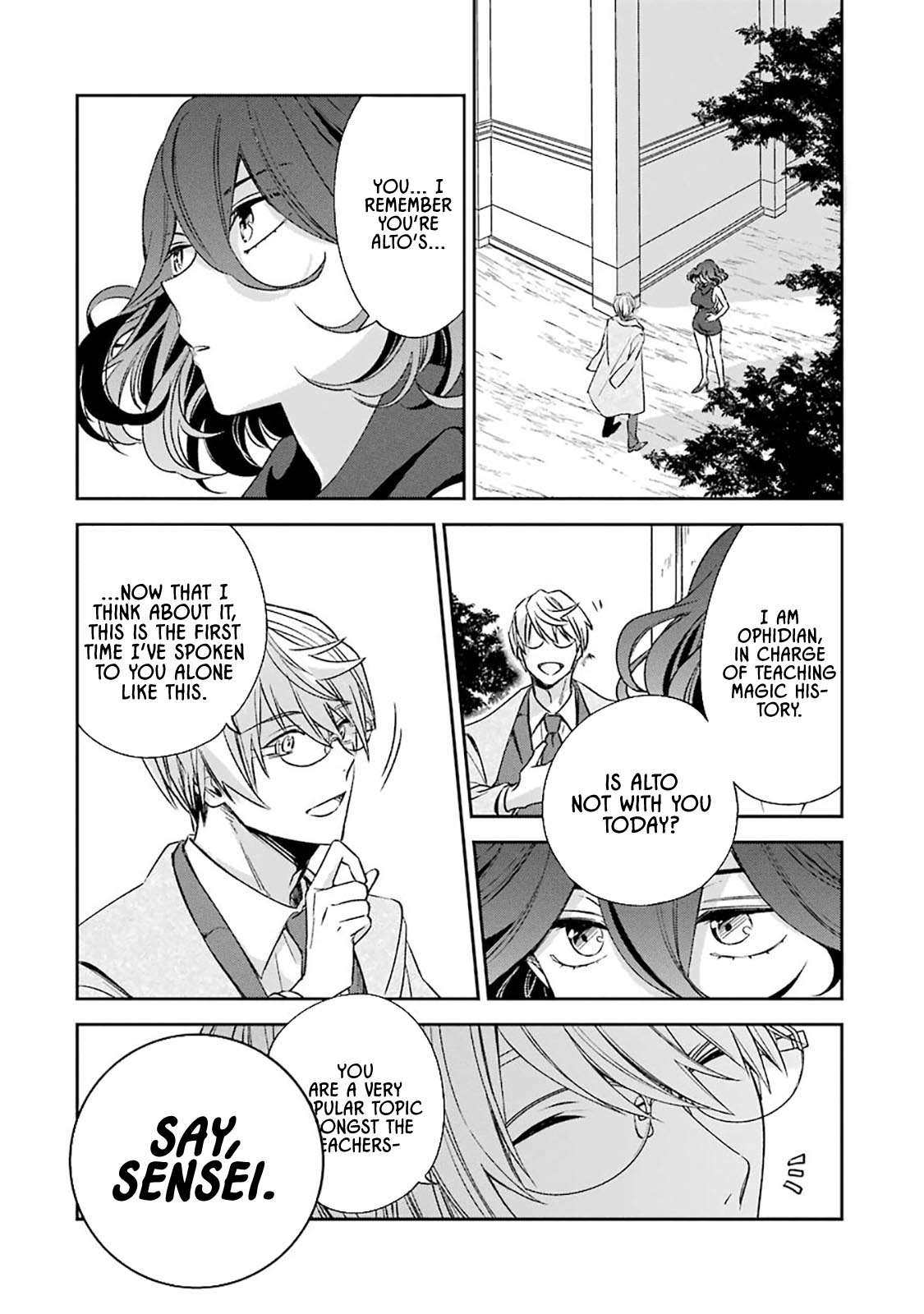 Vermeil in Gold - A Magician Pushes Through the Magical World With the Strongest Disaster chapter 8.1 page 2