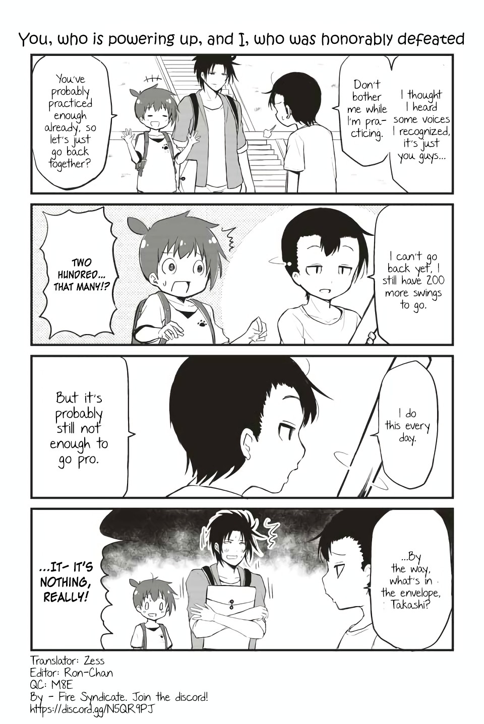 Veteran Shougakusei Takashi chapter 82 page 1
