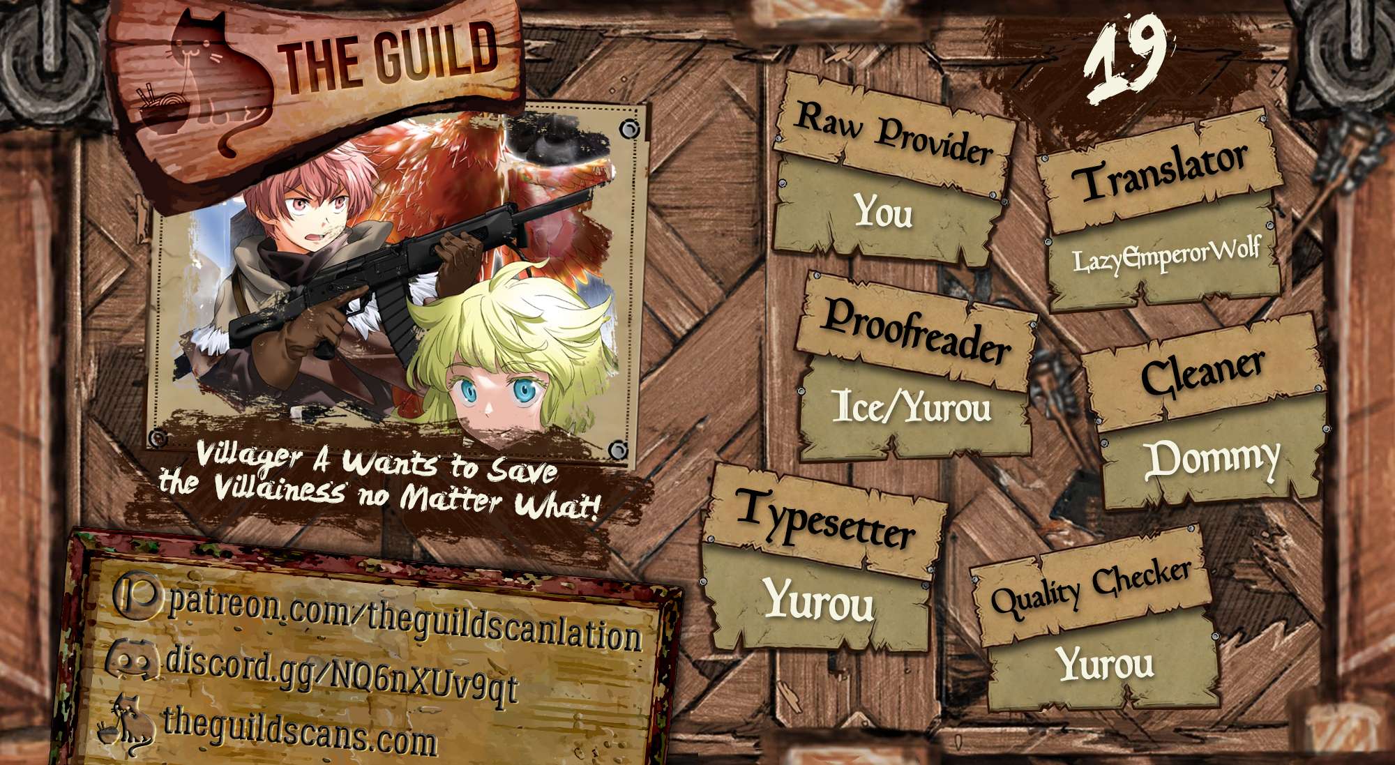 Villager A Wants to Save the Villainess no Matter What! chapter 19 page 1