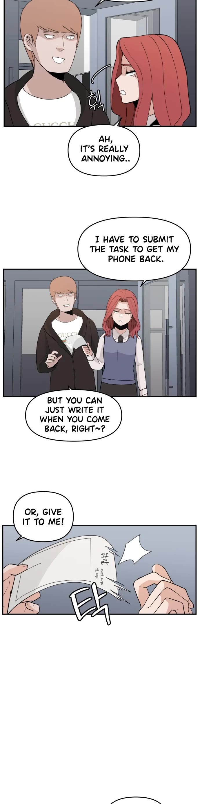 Villain Classroom chapter 29 page 35