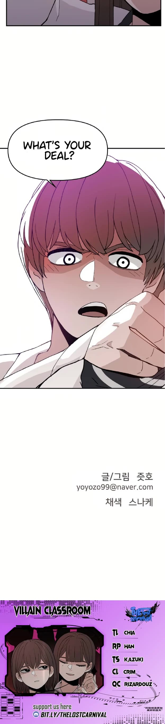 Villain Classroom chapter 31 page 40
