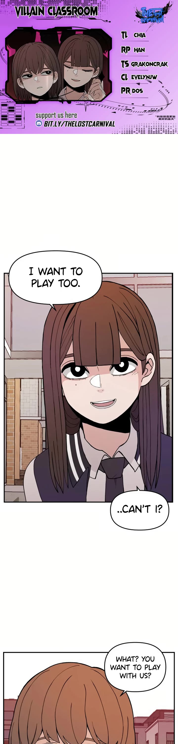 Villain Classroom chapter 33 page 1