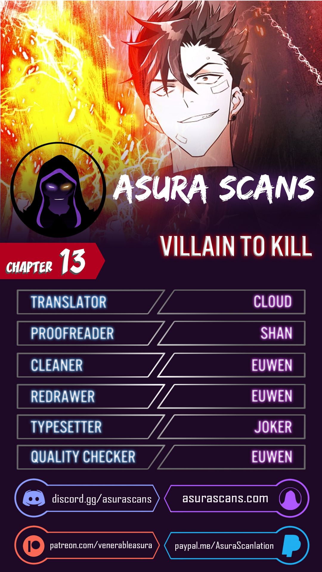 Villain to Kill chapter 13 page 1
