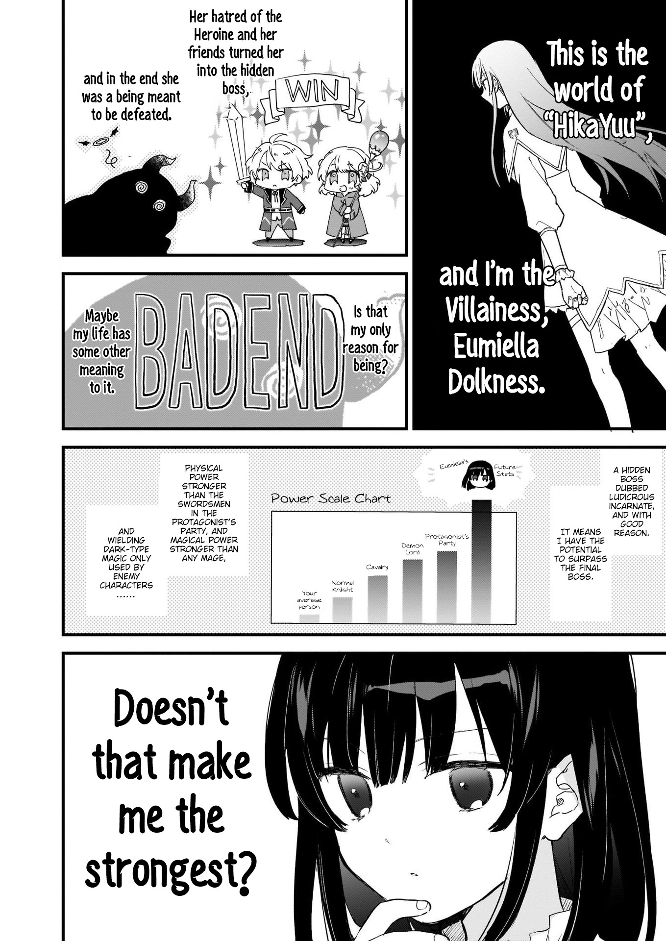 Villainess Level 99 ~I may be the Hidden Boss but I'm not the Demon Lord~ chapter 0 page 11