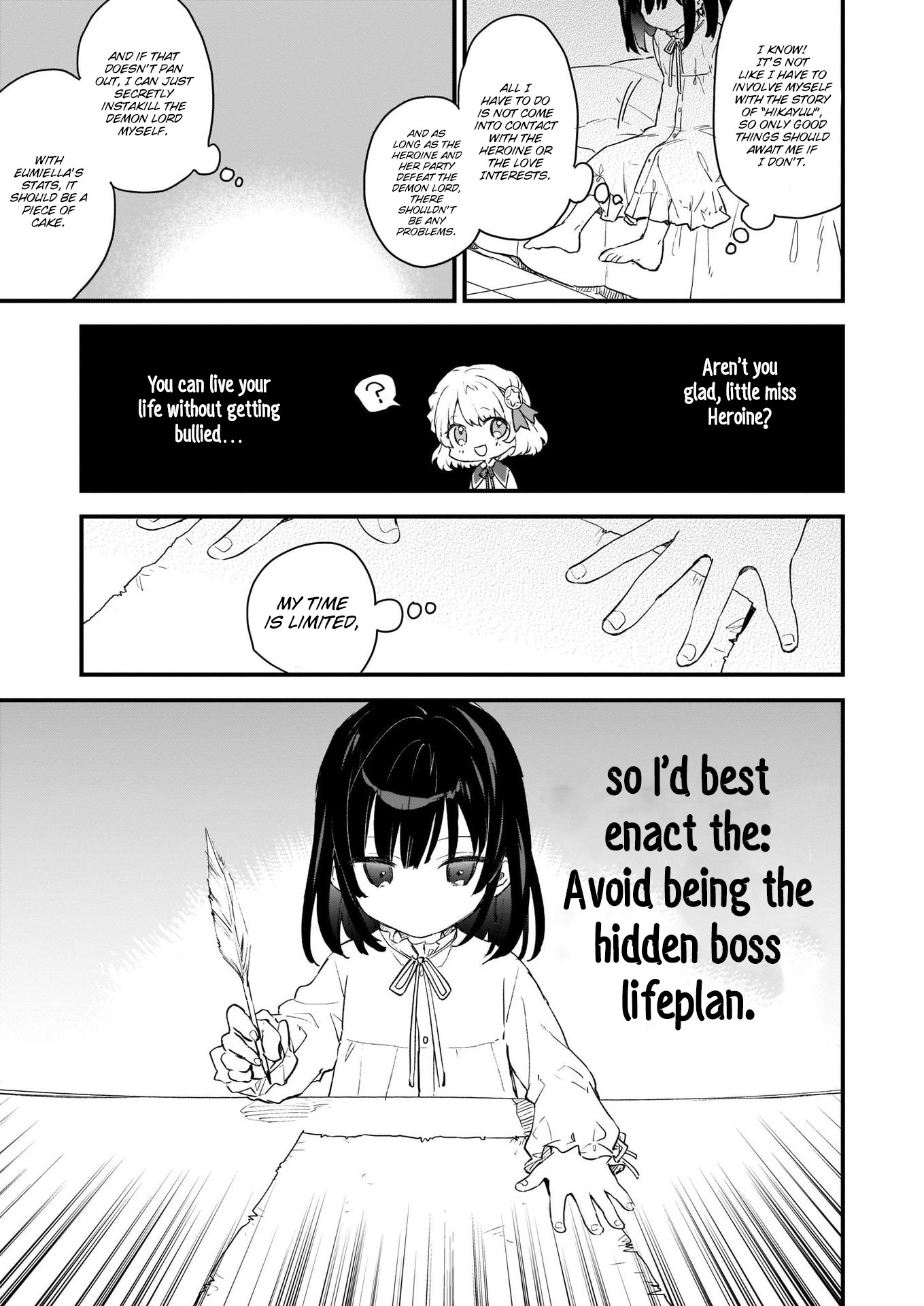 Villainess Level 99 ~I may be the Hidden Boss but I'm not the Demon Lord~ chapter 0 page 12