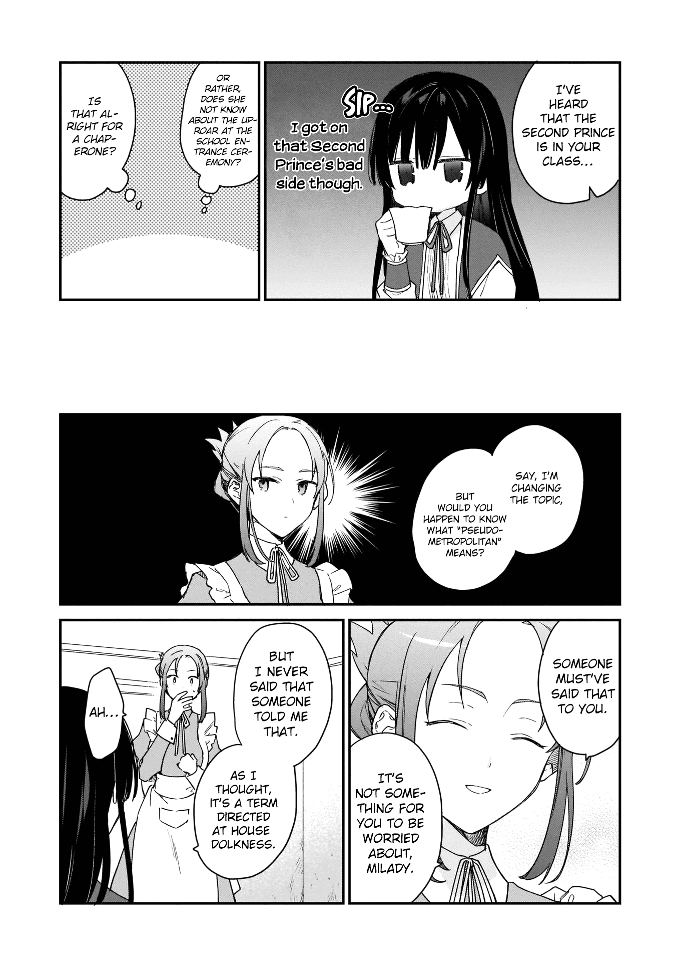 Villainess Level 99 ~I may be the Hidden Boss but I'm not the Demon Lord~ chapter 1 page 10