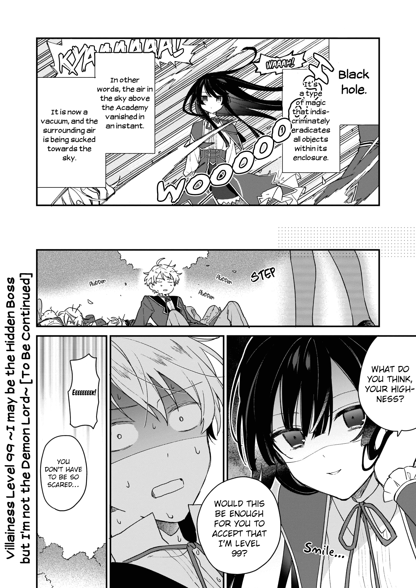 Villainess Level 99 ~I may be the Hidden Boss but I'm not the Demon Lord~ chapter 1 page 35