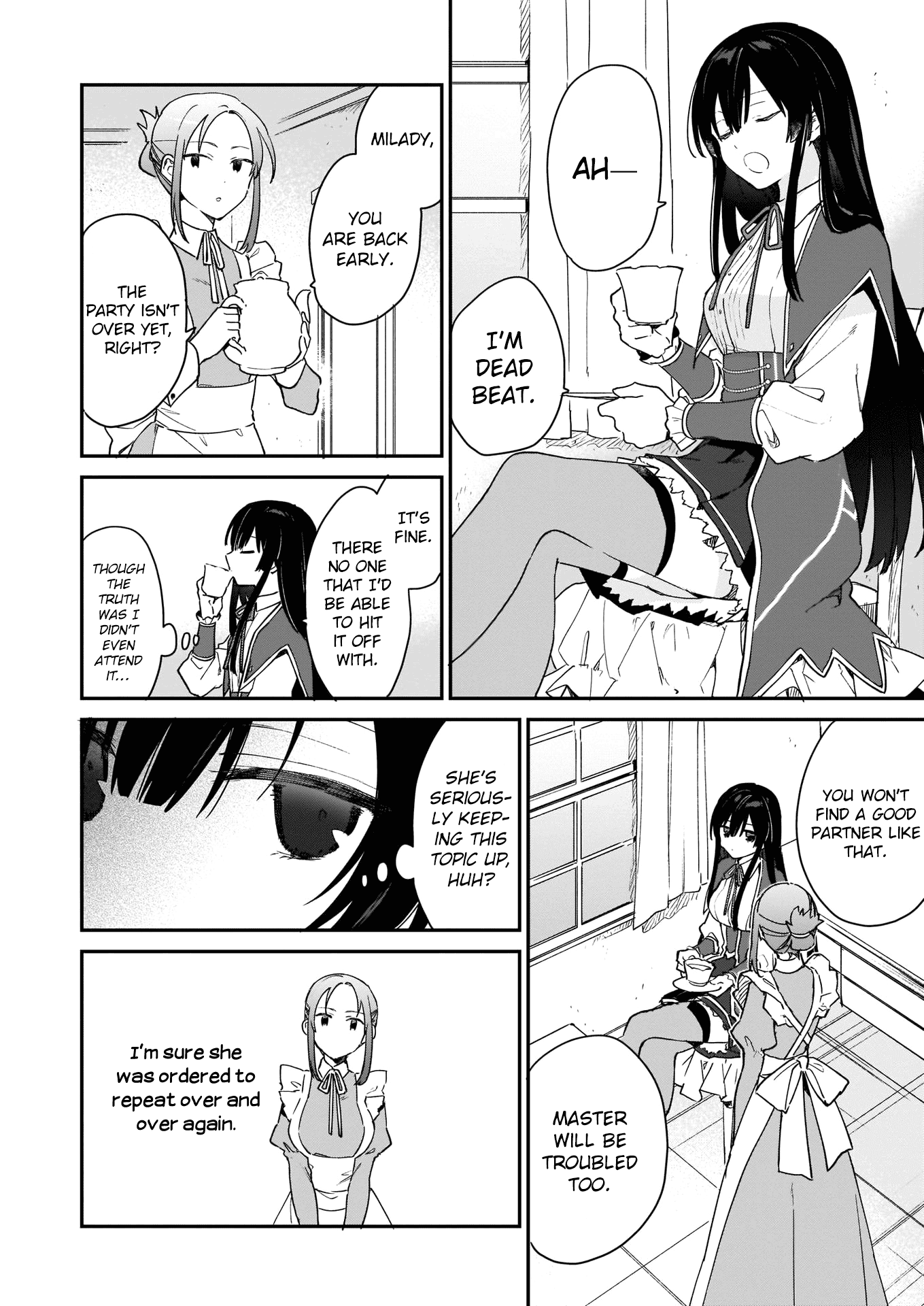 Villainess Level 99 ~I may be the Hidden Boss but I'm not the Demon Lord~ chapter 1 page 9