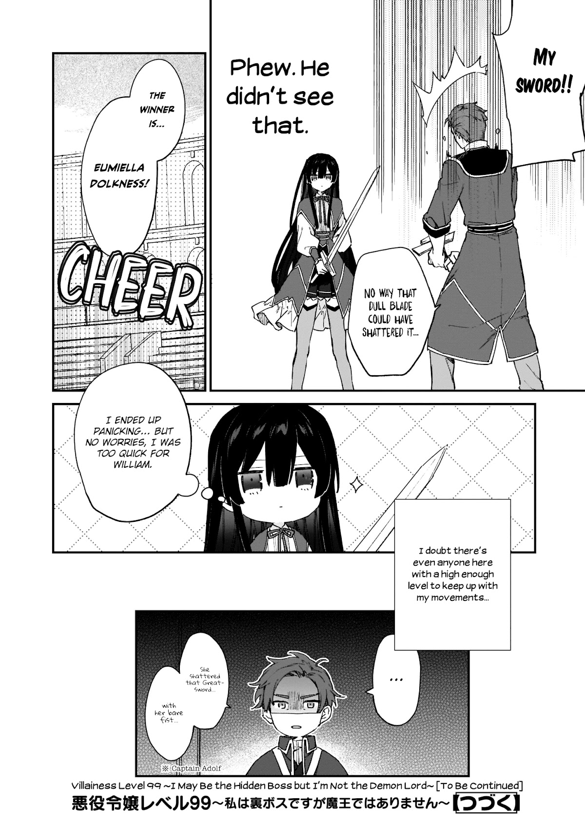Villainess Level 99 ~I may be the Hidden Boss but I'm not the Demon Lord~ chapter 10.2 page 13