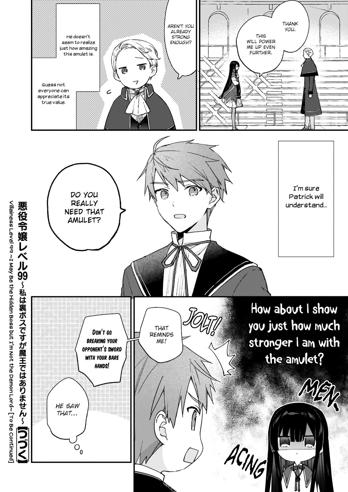 Villainess Level 99 ~I may be the Hidden Boss but I'm not the Demon Lord~ chapter 11.2 page 15