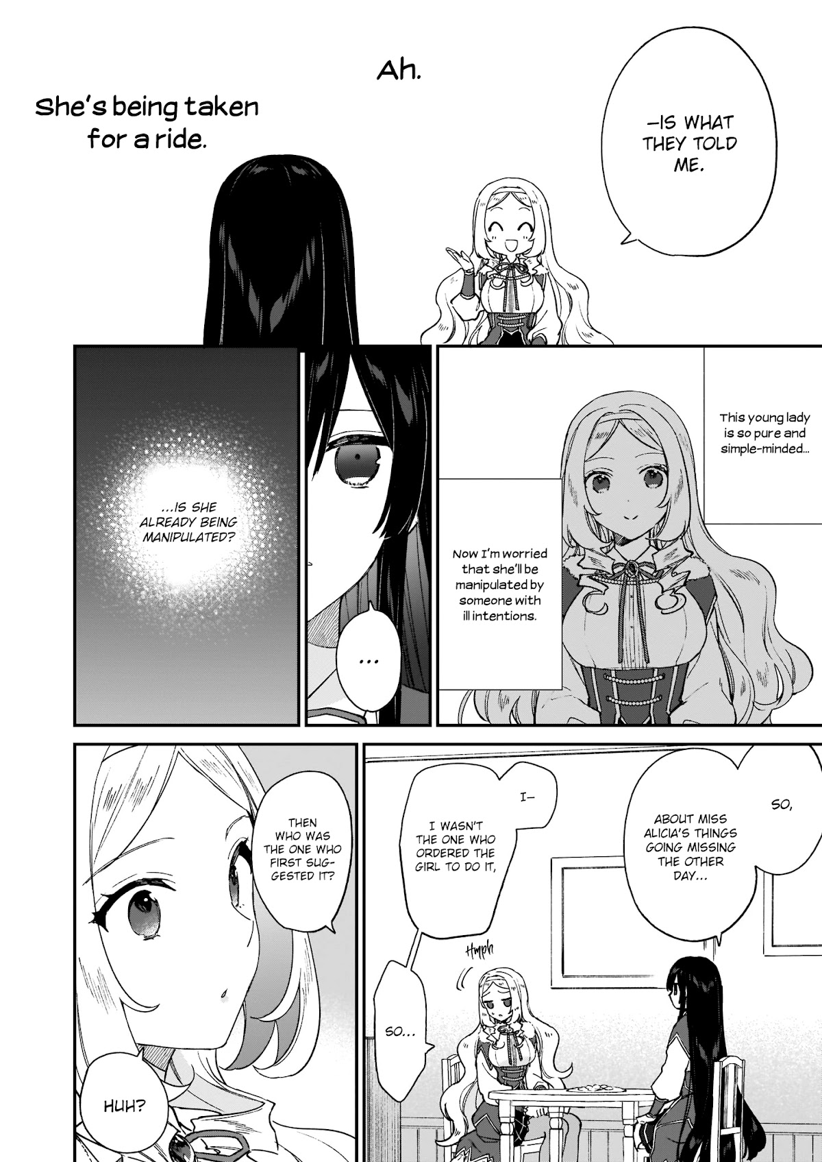 Villainess Level 99 ~I may be the Hidden Boss but I'm not the Demon Lord~ chapter 12.2 page 19