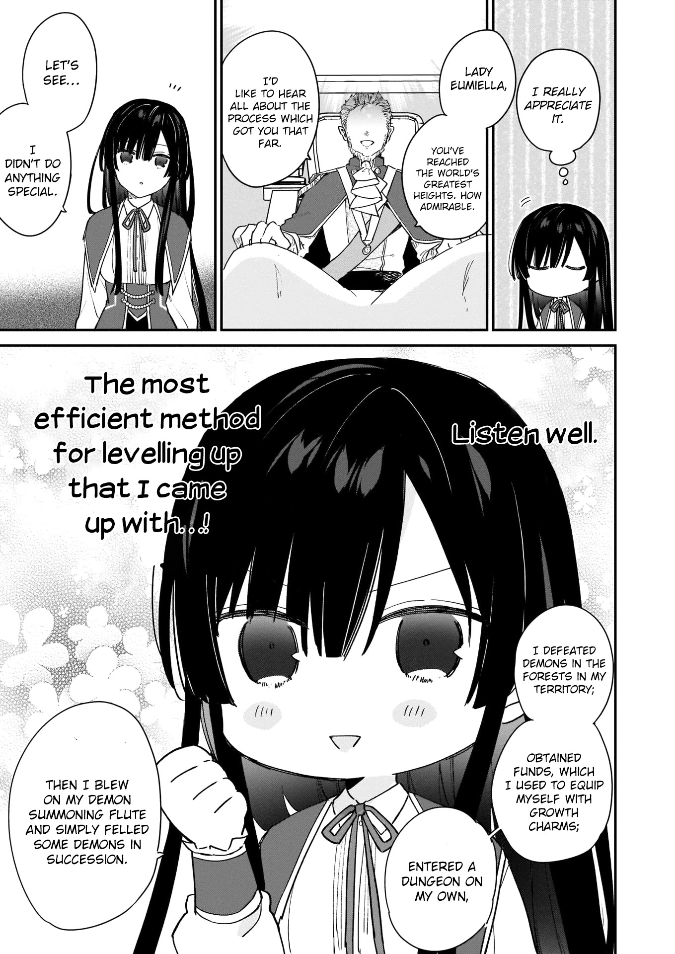 Villainess Level 99 ~I may be the Hidden Boss but I'm not the Demon Lord~ chapter 2 page 12