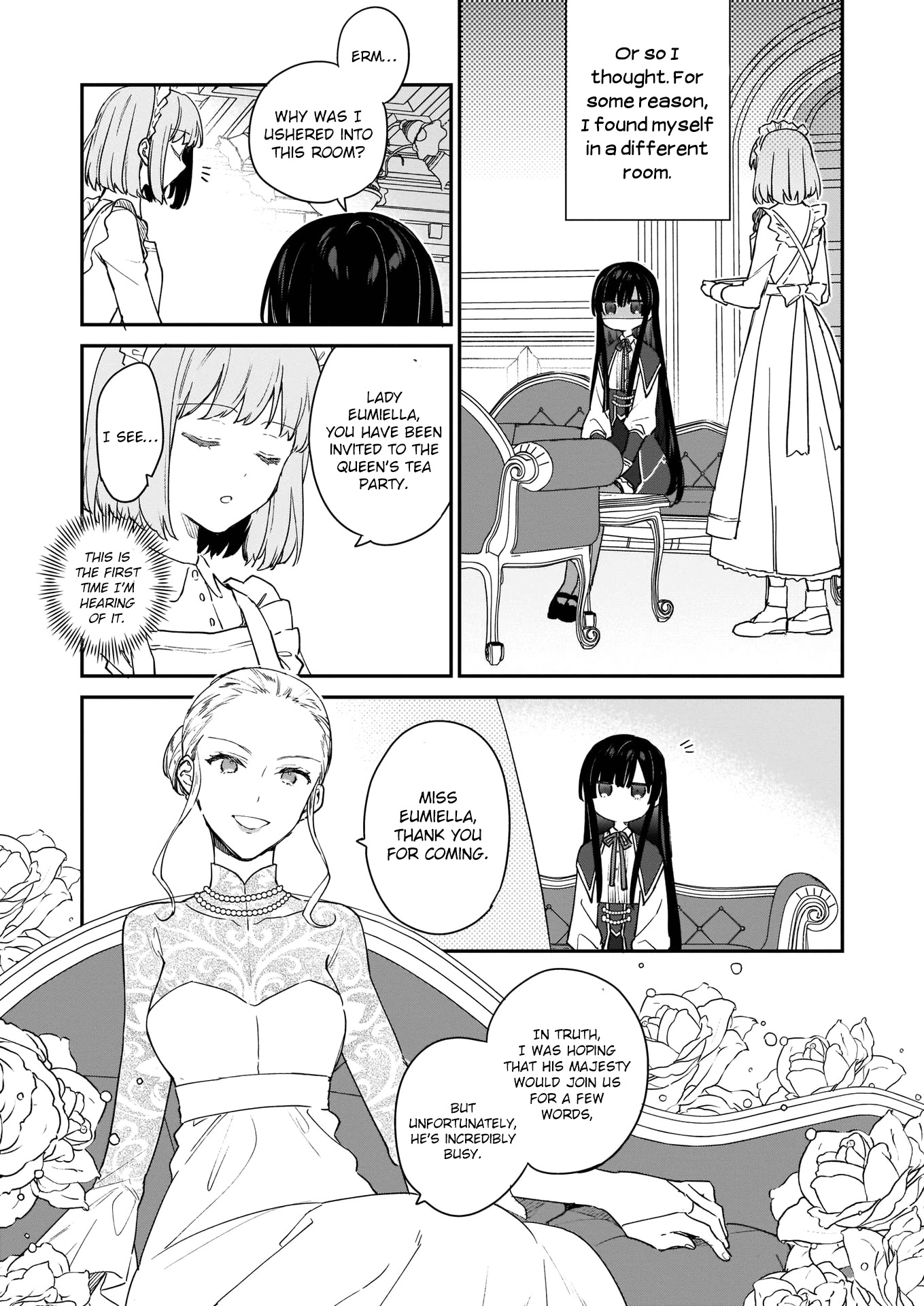Villainess Level 99 ~I may be the Hidden Boss but I'm not the Demon Lord~ chapter 2 page 16