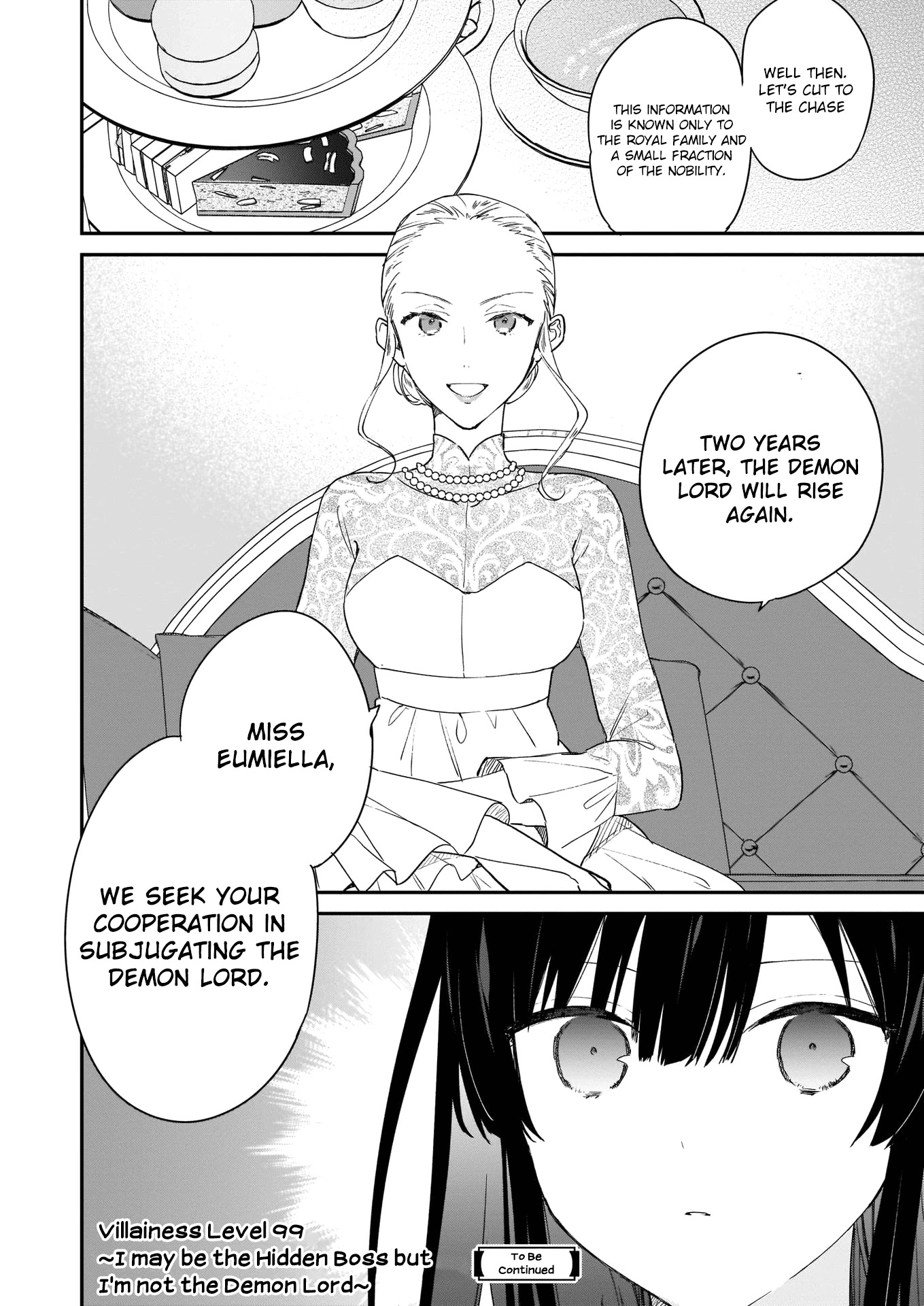 Villainess Level 99 ~I may be the Hidden Boss but I'm not the Demon Lord~ chapter 2 page 19