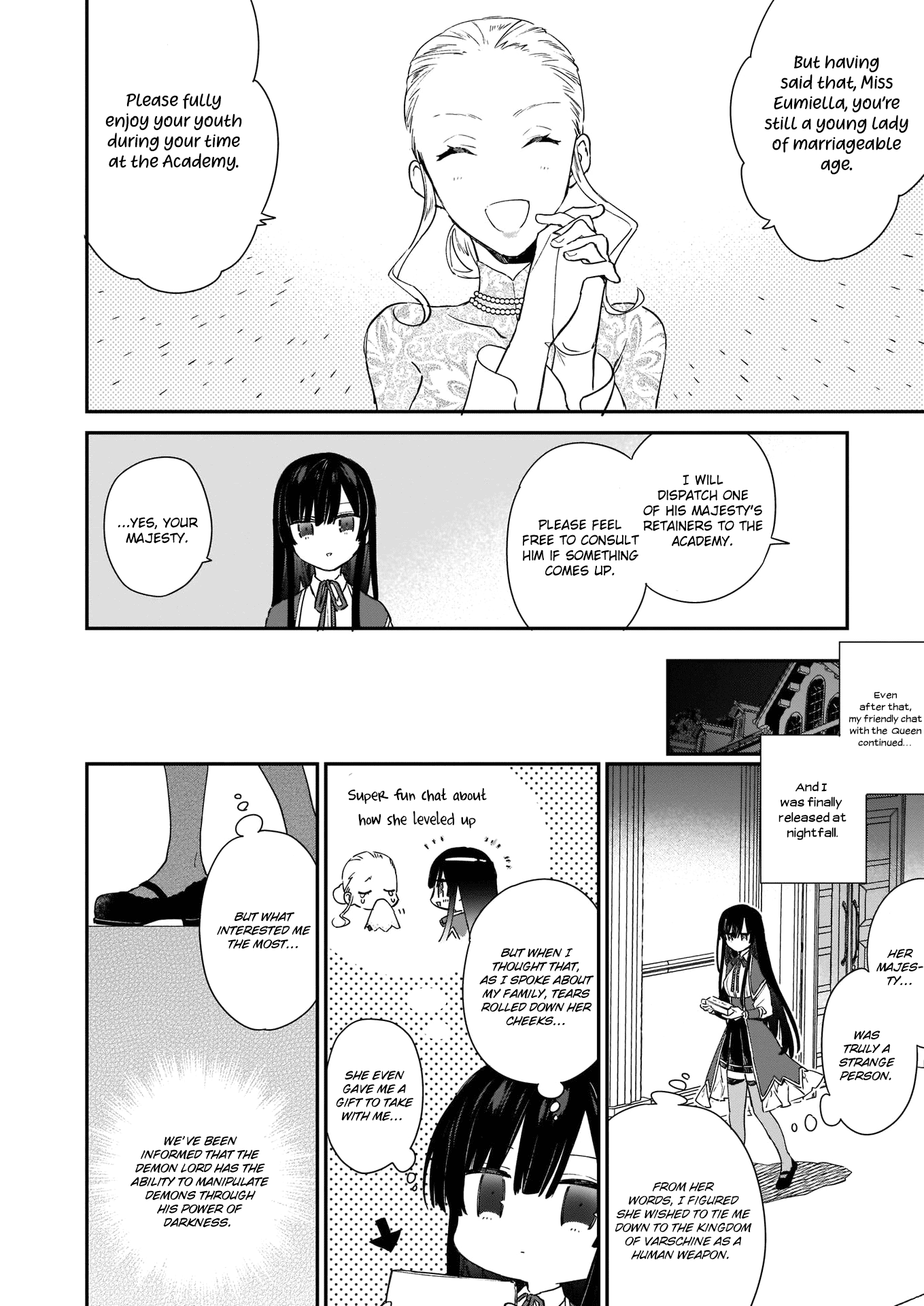 Villainess Level 99 ~I may be the Hidden Boss but I'm not the Demon Lord~ chapter 3 page 16