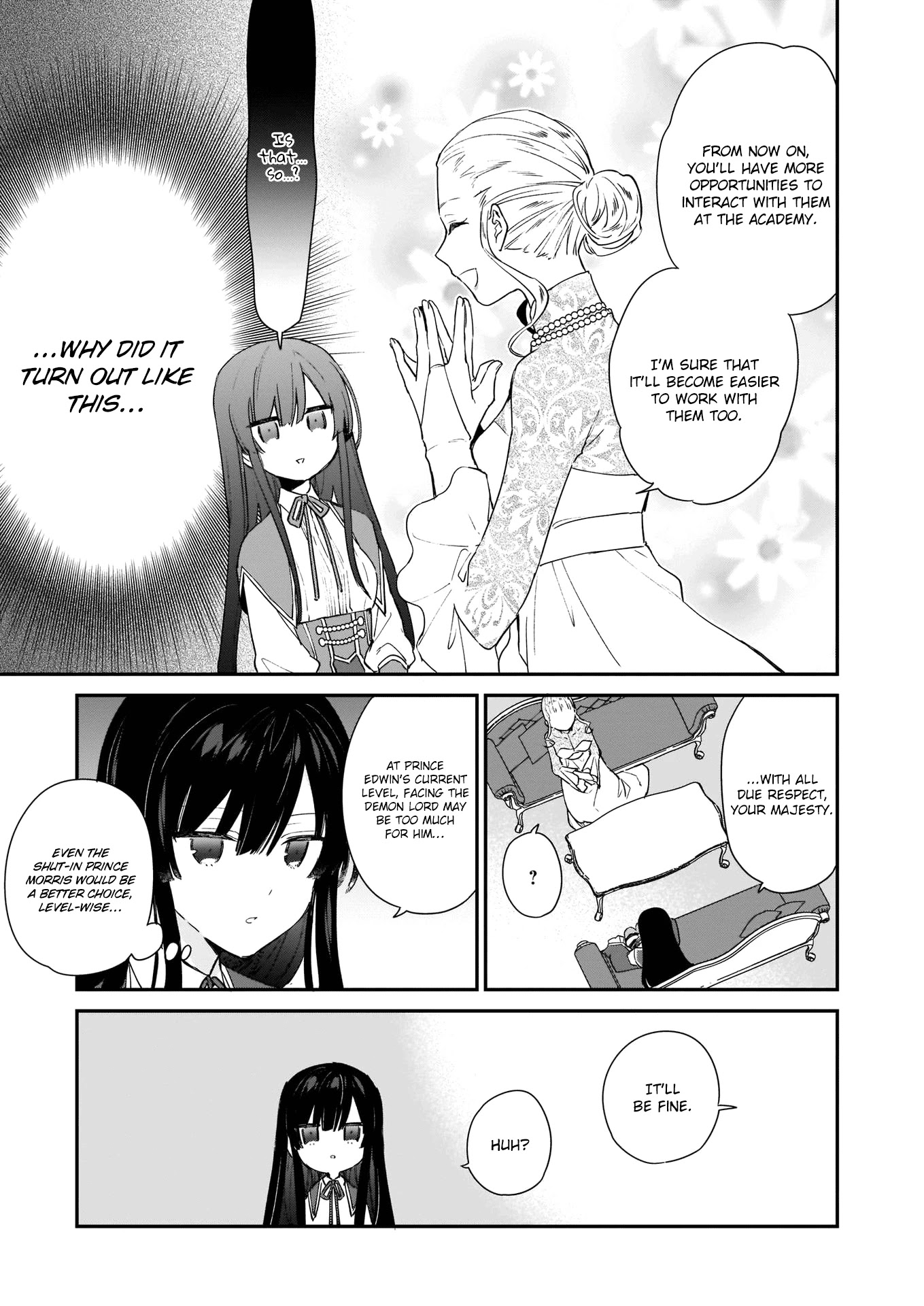 Villainess Level 99 ~I may be the Hidden Boss but I'm not the Demon Lord~ chapter 3 page 9